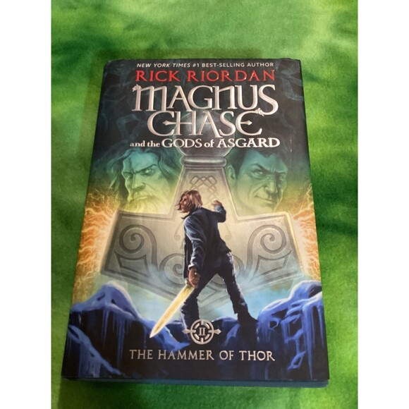 Magnus Chase & The Gods Of Asgard Books 1 & 2 Hardbacks By Rick Riordan VG - Picture 9 of 15